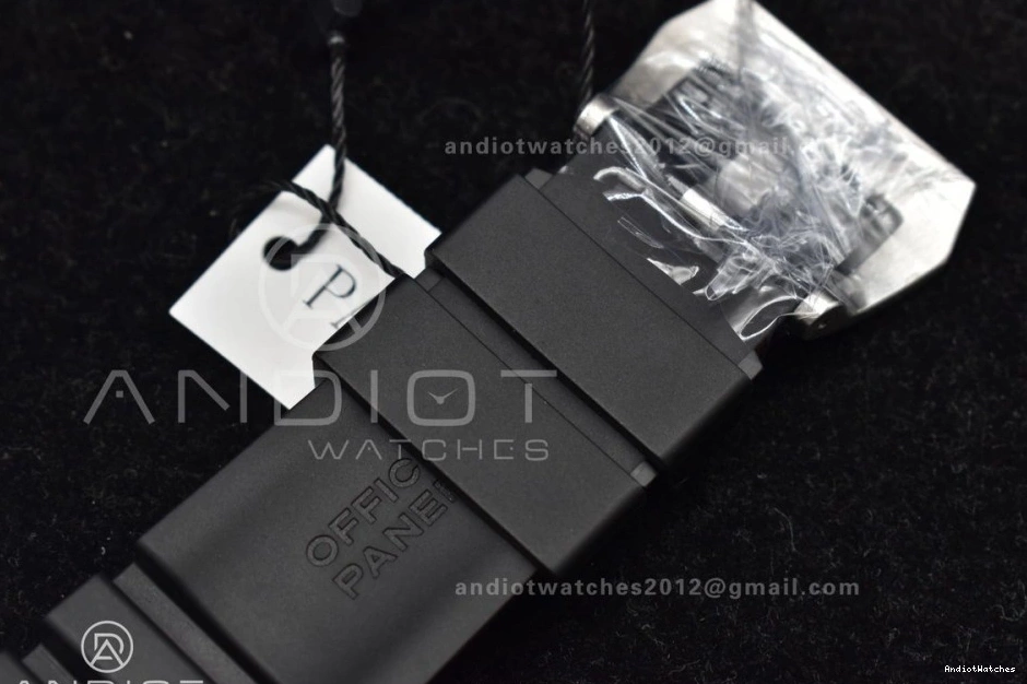 Black SBF Edition Rubber 437 Black P Strap DailyWear Best on Dial 1:1 Y PAM1229 0408